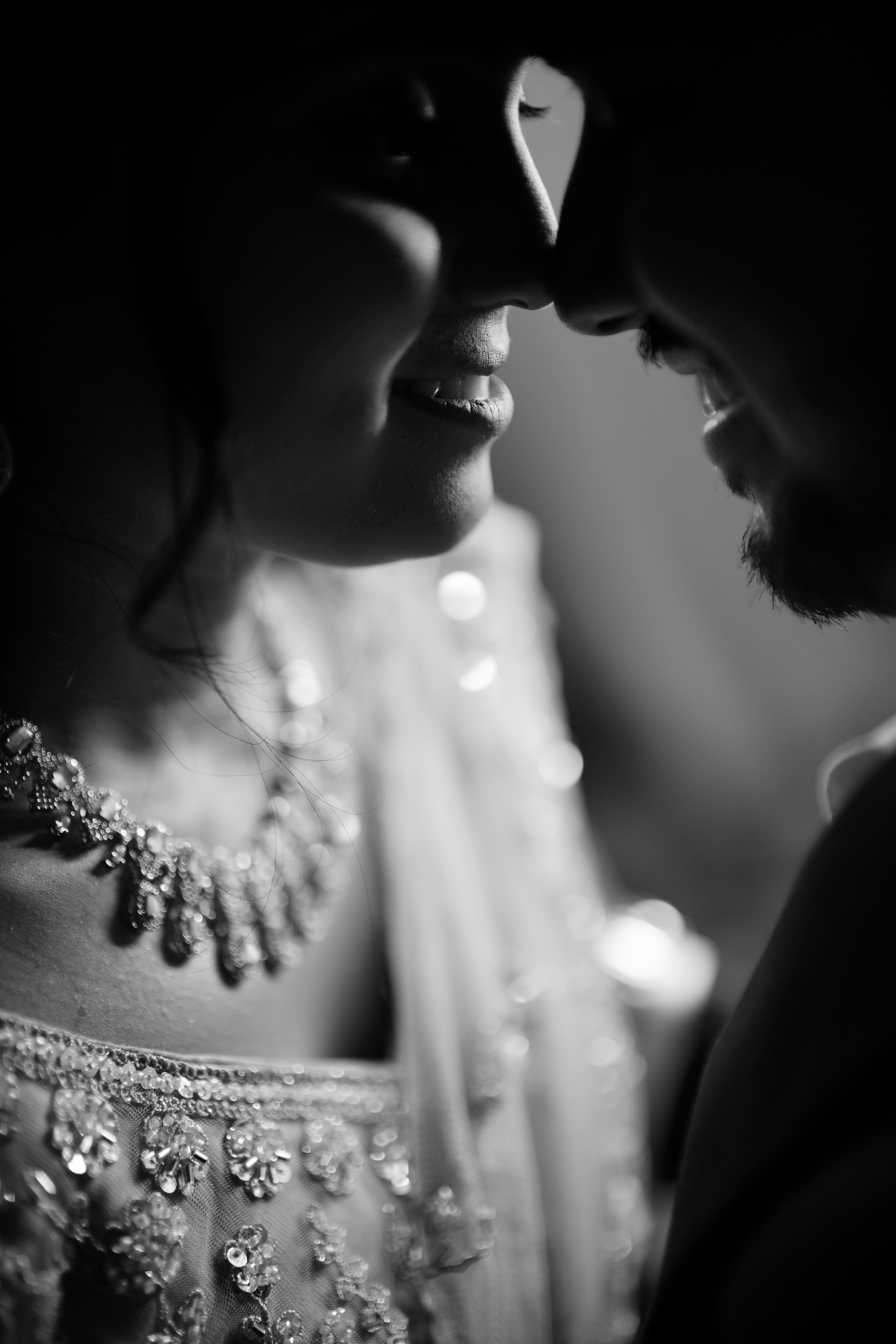 Wedding day moment