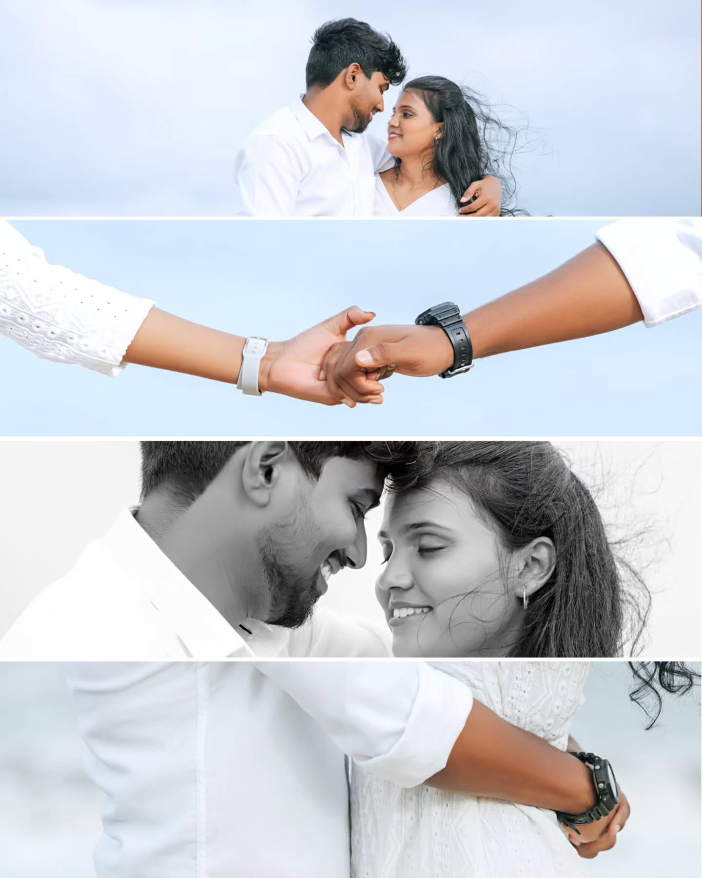 Pre-wedding stylized shot
